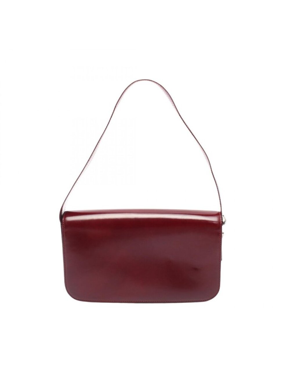 Cartier Shoulder Bag Panthere Bordeaux Leather